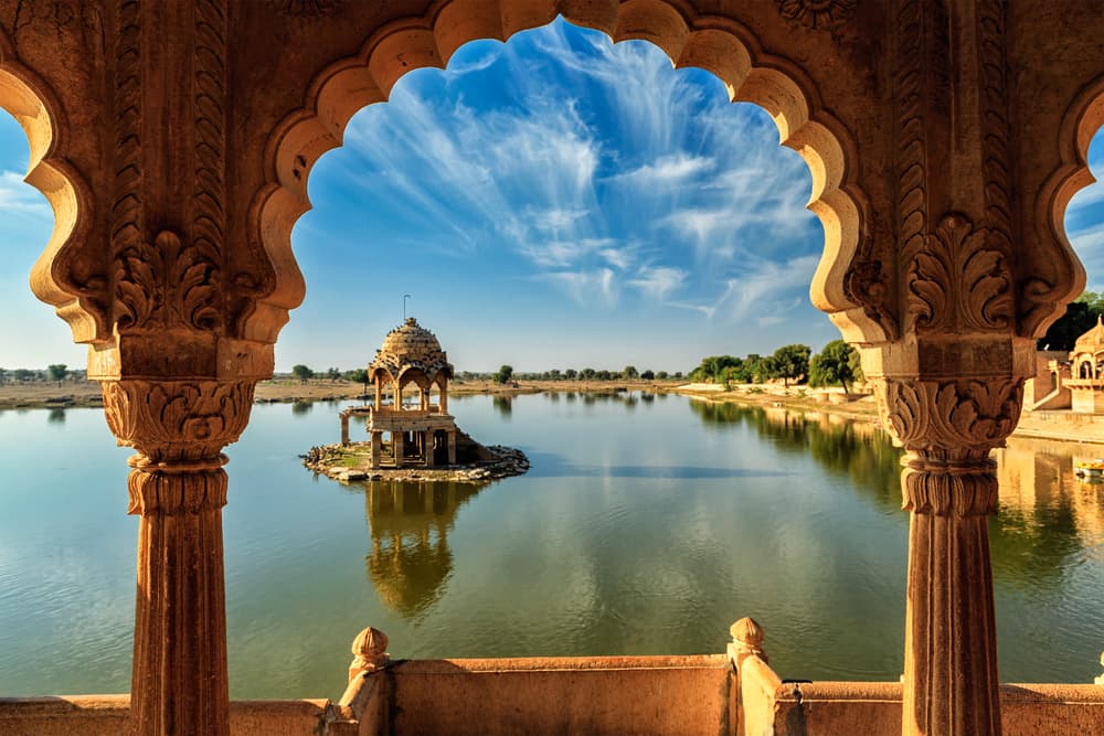 Lake View From Jaisalmer Fort