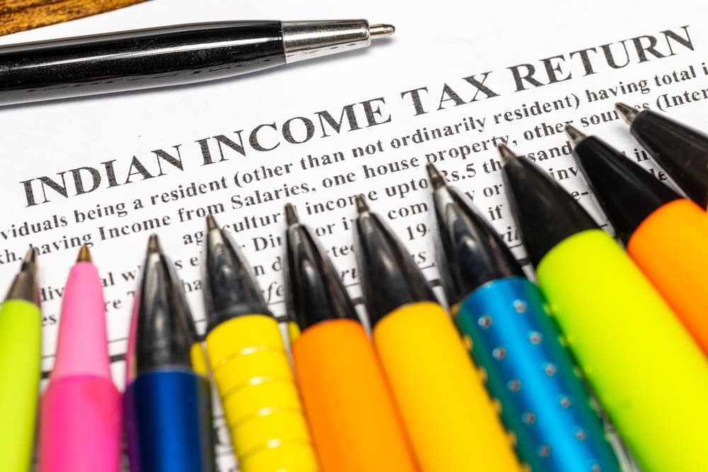 Income tax return (ITR) filing