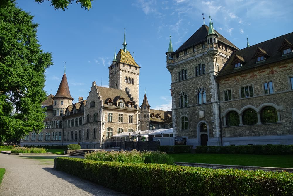 Swiss National museum in Zurich, Switzerland