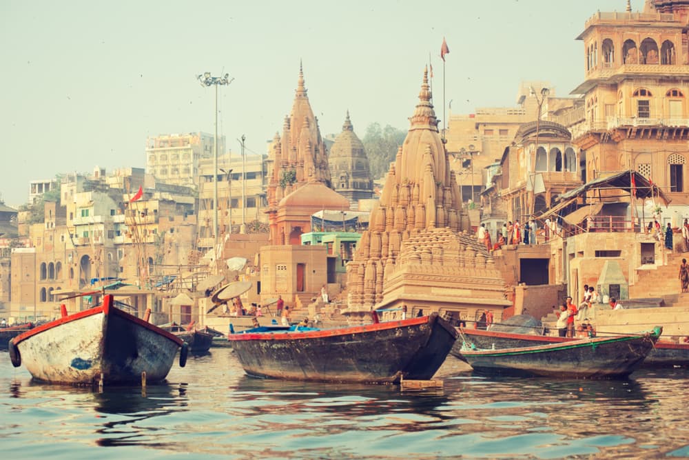 A View Of The Spiritual Heart Of India, Varanasi