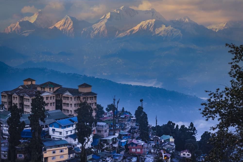 A View Of Darjeeling