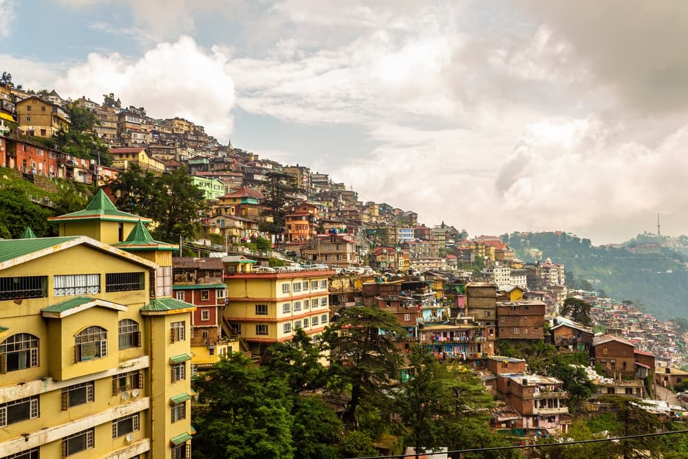 A View Of Shimla